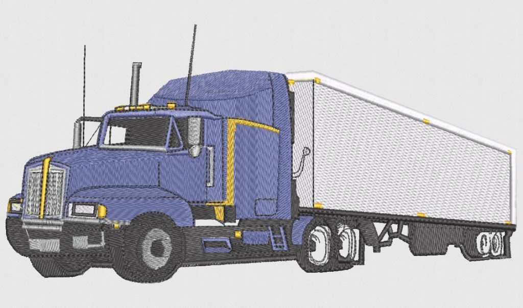 18 Wheeler Applique