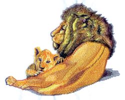 Lion & Cub