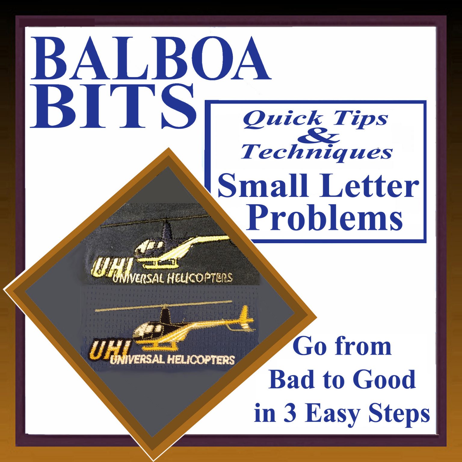 Bits...Small Letter Problems Learn to Digitize