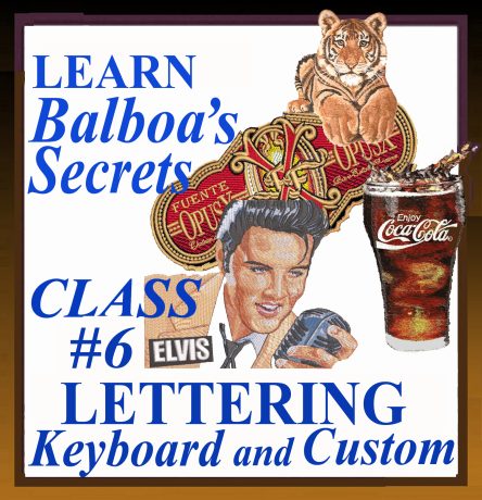 Webinar Class #6, Lettering Keyboard and Custom
