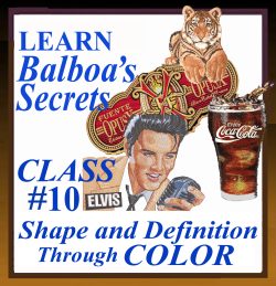 Webinar Class #10, Shapes and Definition through Color