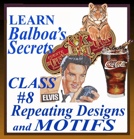 Webinar Class #8, Repeating Designs and Motifs
