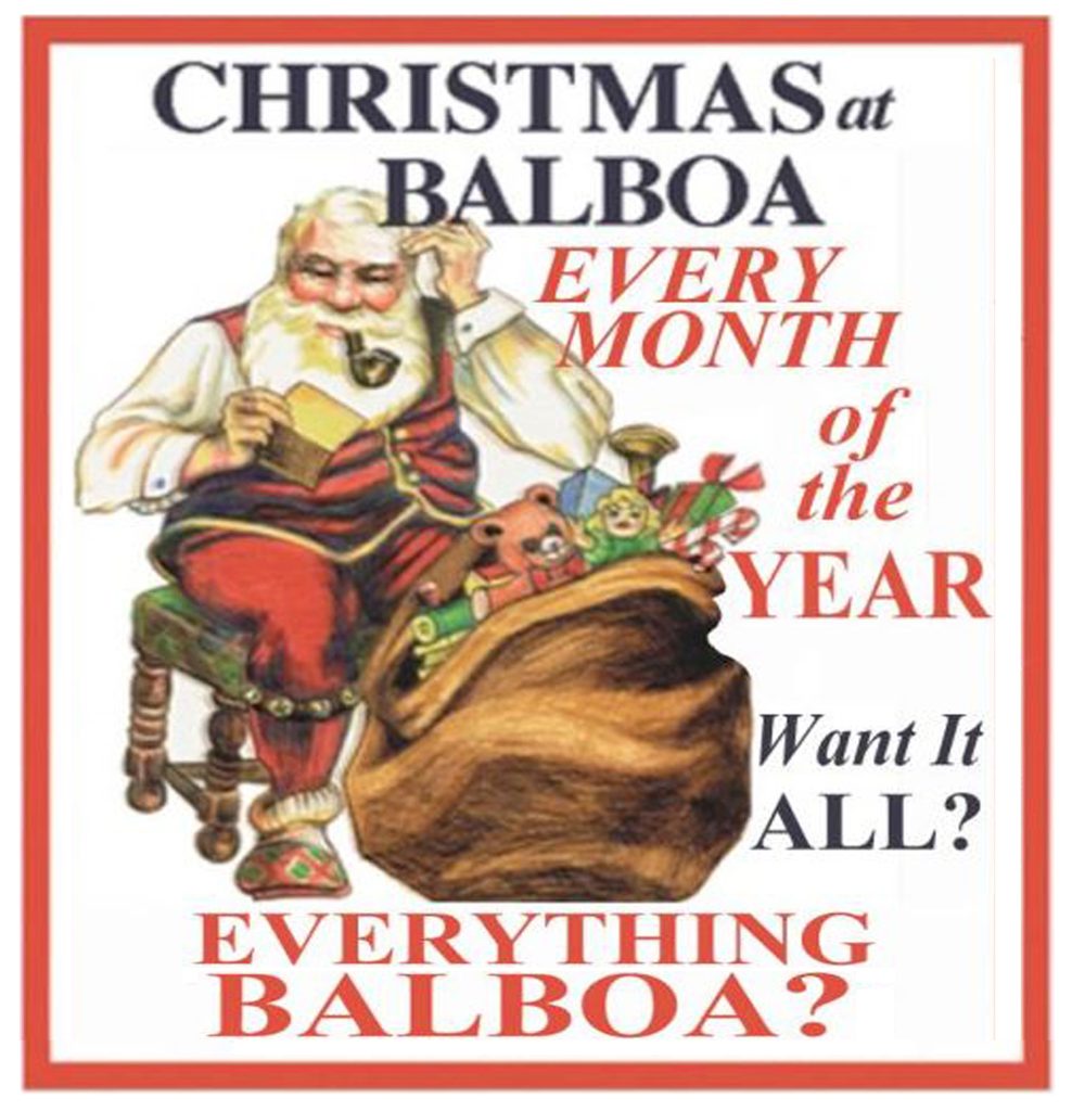 I Want it ALL.  Everything Balboa!