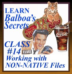Webinar Class #14, Working with Non-Native Files