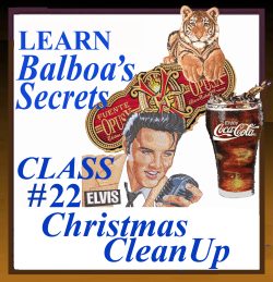Webinar Class #22  Christmas CleanUp!