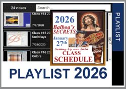 2026 Video Playlist with Flash Drive
