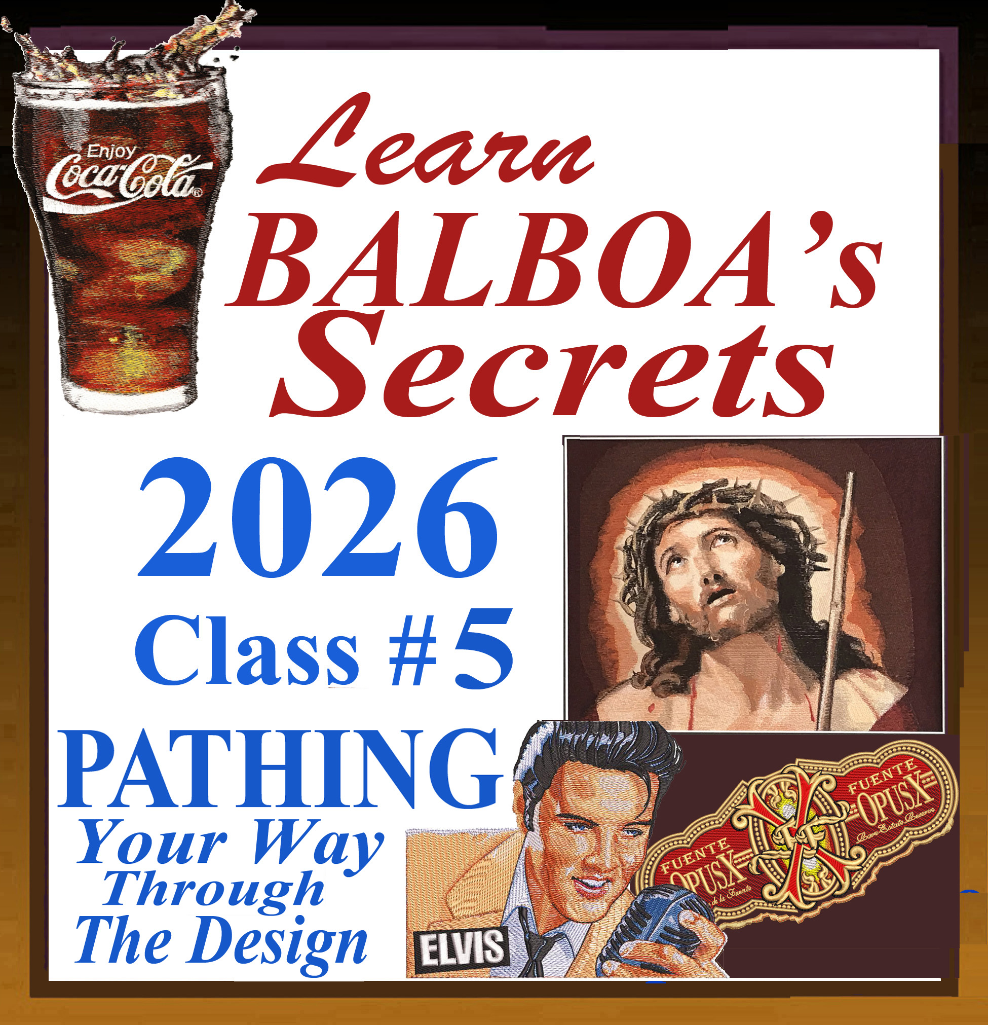 Class #5 , 2026 Pathing...Your Way through the Design