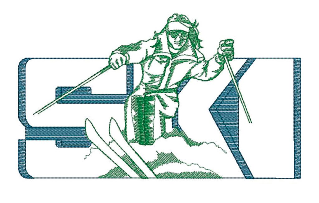 Lady Skier