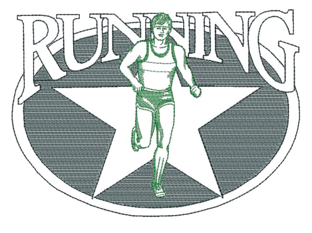 Running Oval Star male