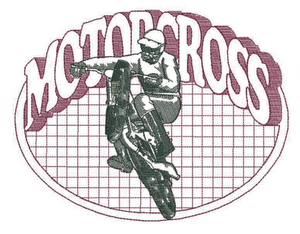 Motorcross Oval Quilt