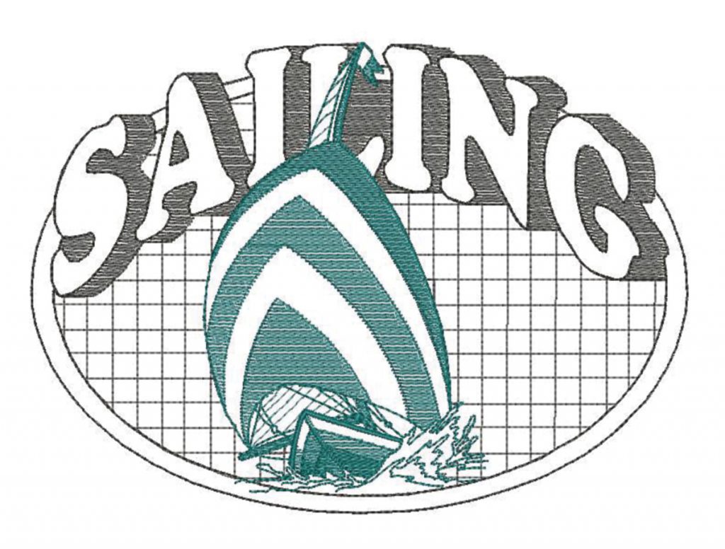 Sailing - Oval Quilt 2 Color