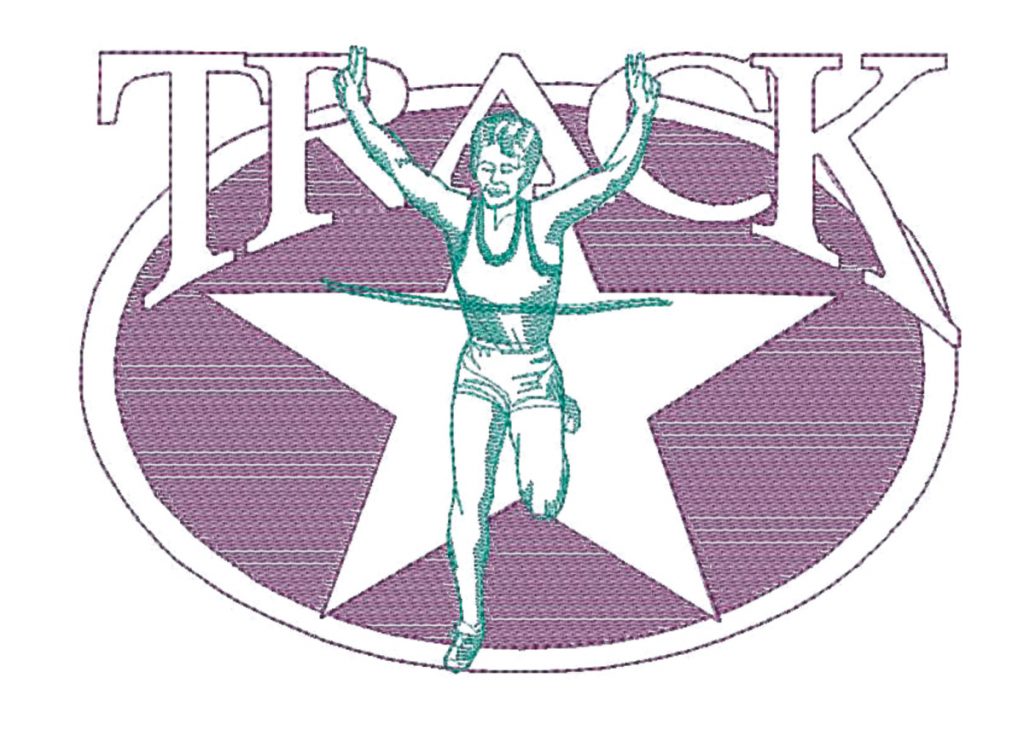 Track Oval Star - female