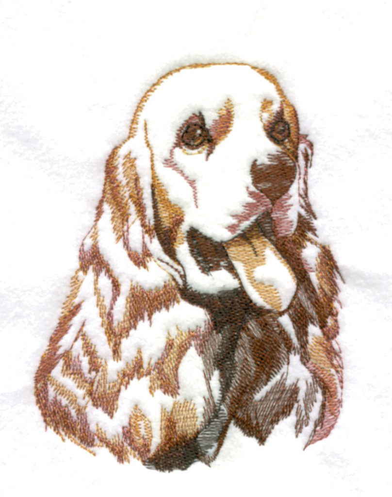 Cocker Spaniel BalboaStitch