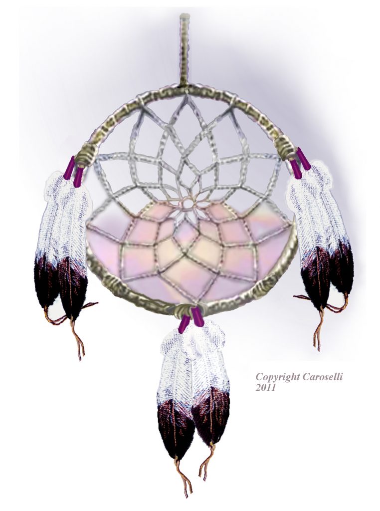 Dream Catcher with Feathers